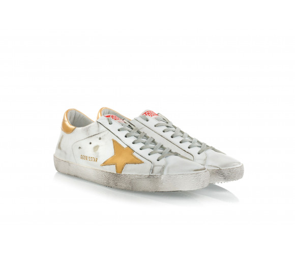 'Superstar' Low Leather Sneakers