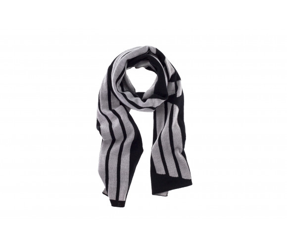 Wool Blend Logo Scarf