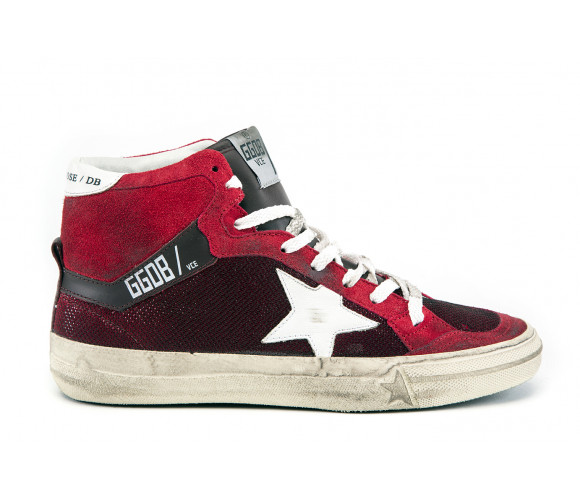 "2.12" suede & mesh fabric sneakers