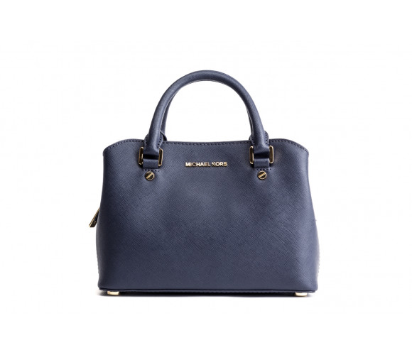 "savannah" small saffiano leather satchel