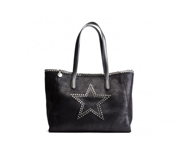 "falabella" studded star tote bag