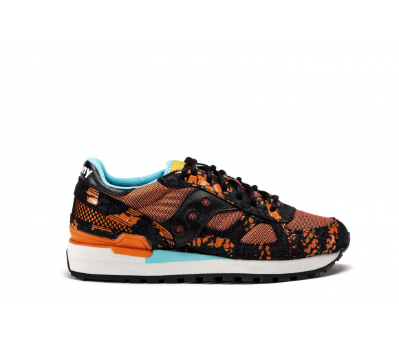 "shadow o' tokyo" suede & fabric sneakers 