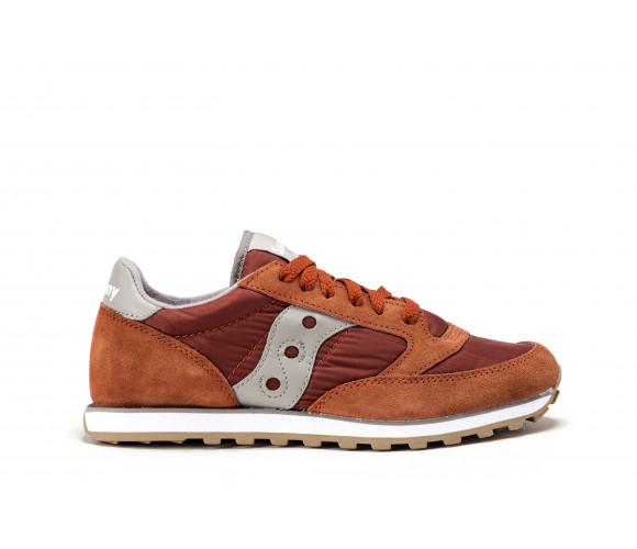 "jazz low pro" suede & fabric sneakers 