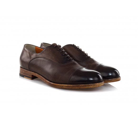 Washed Leather Oxford