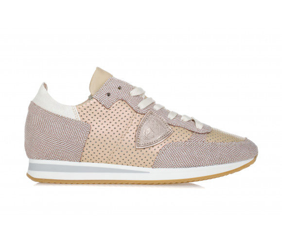 'Tropez' Perforated Leather Sneakers