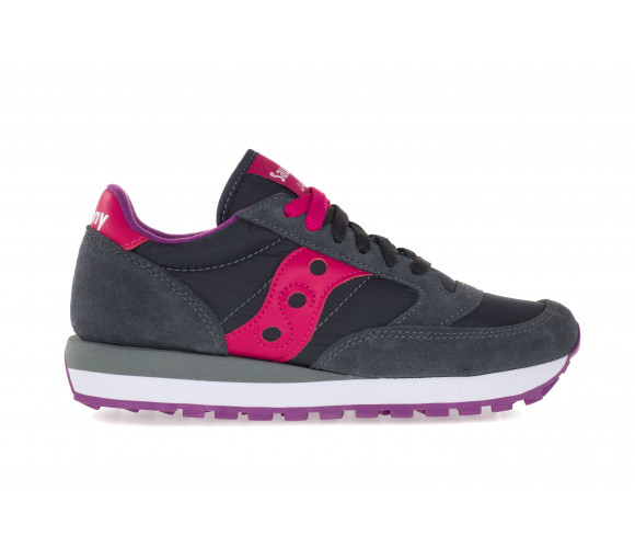 'Jazz' Suede & Technical Fabric Sneakers 