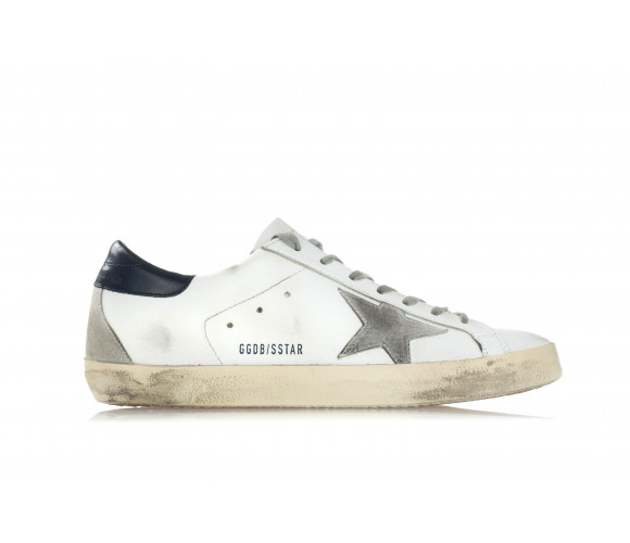 'Superstar' Leather & Suede Sneakers