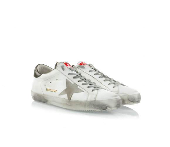 'Superstar' Suede & Leather Sneakers