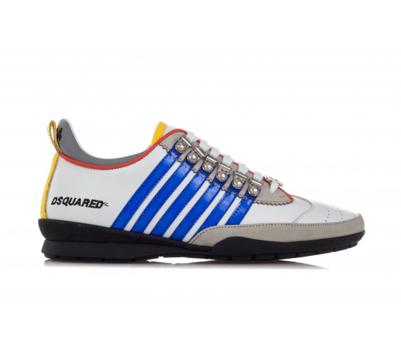 '251' Leather & Suede Sneakers