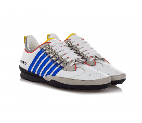 '251' Leather & Suede Sneakers