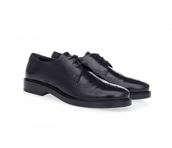 Lace-Up Leather Derby