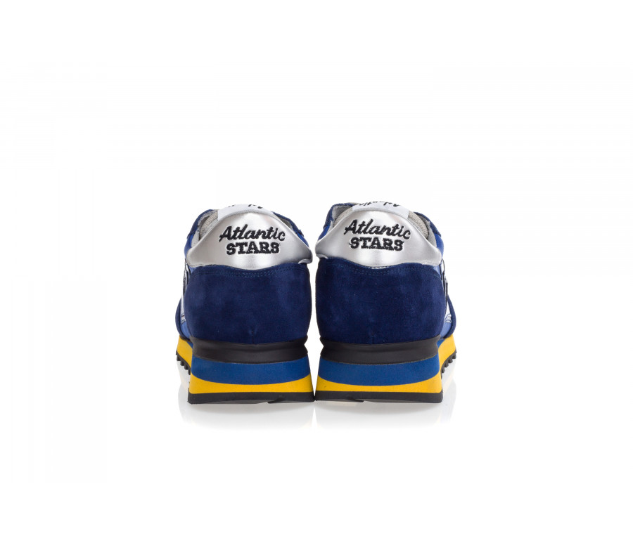 'Argo' Suede & Technical Fabric Sneakers