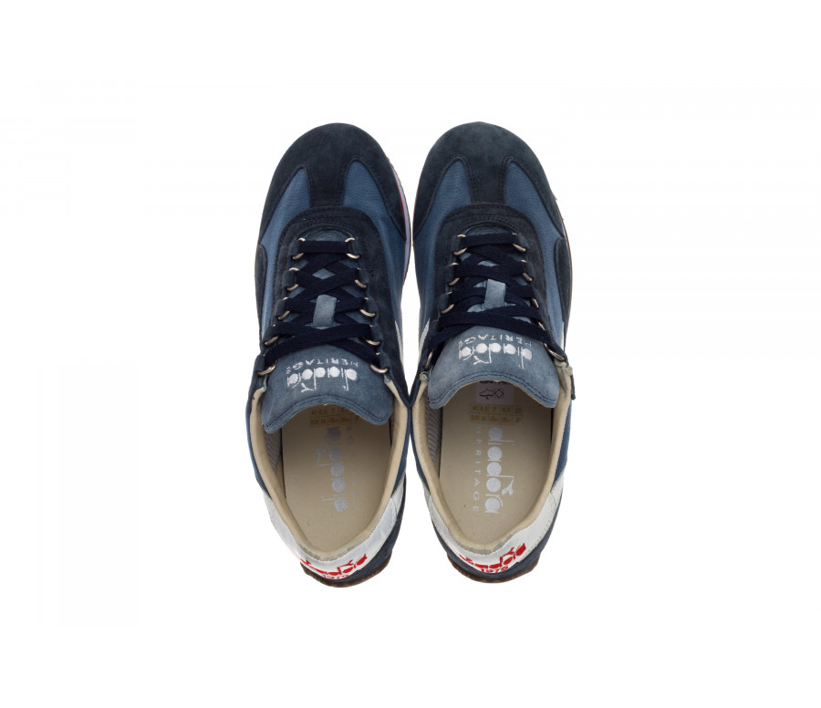 'Equipe Stone Wash 12' Canvas And Suede Sneakers