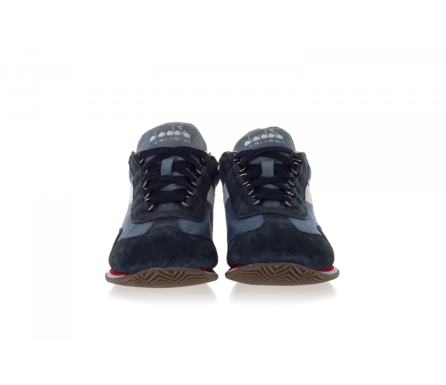 'Equipe Stone Wash 12' Canvas And Suede Sneakers