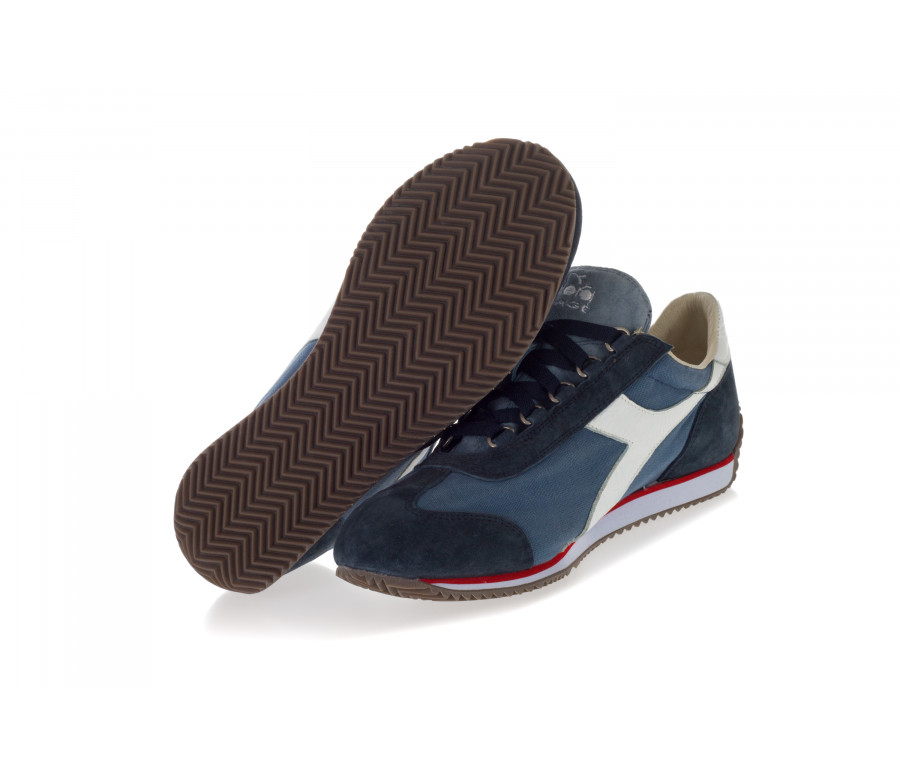 'Equipe Stone Wash 12' Canvas And Suede Sneakers