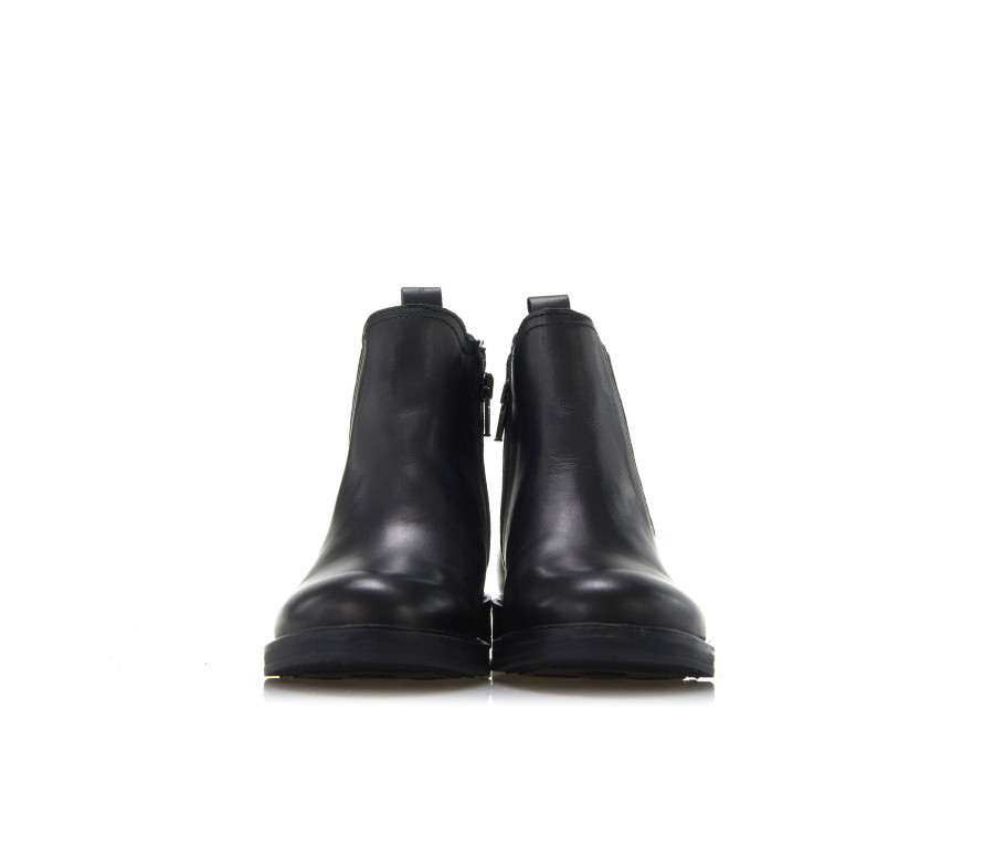 "naike mid h40" leather chelsea boots