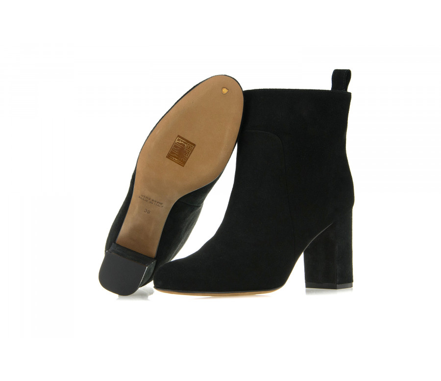 "anna" suede ankle boots