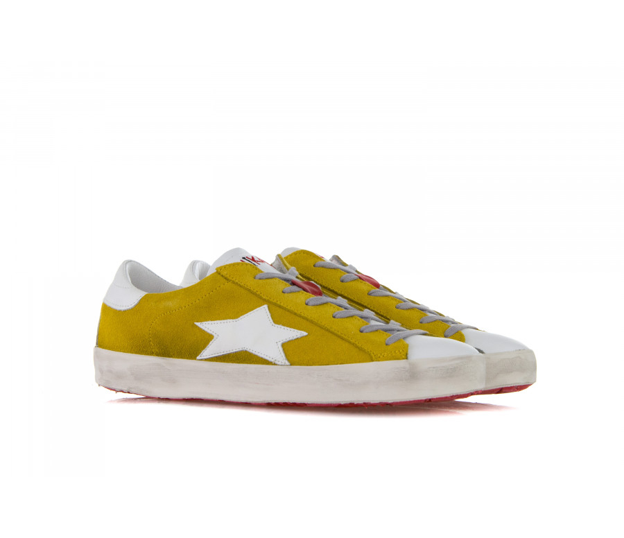 "LOW 1047" Suede & Leather Sneakers