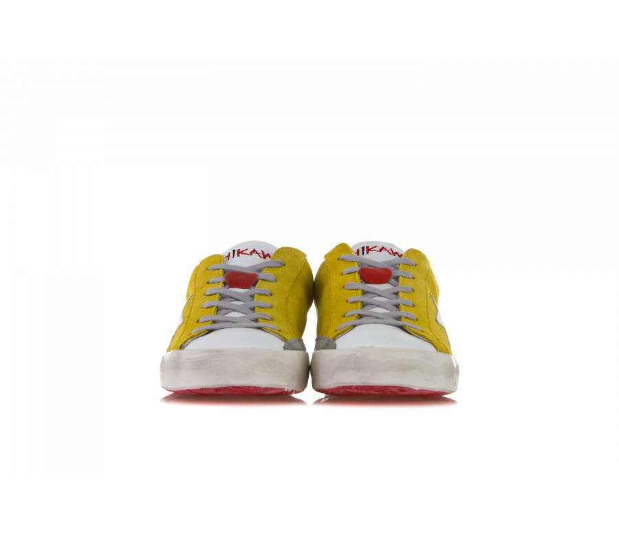 "LOW 1047" Suede & Leather Sneakers