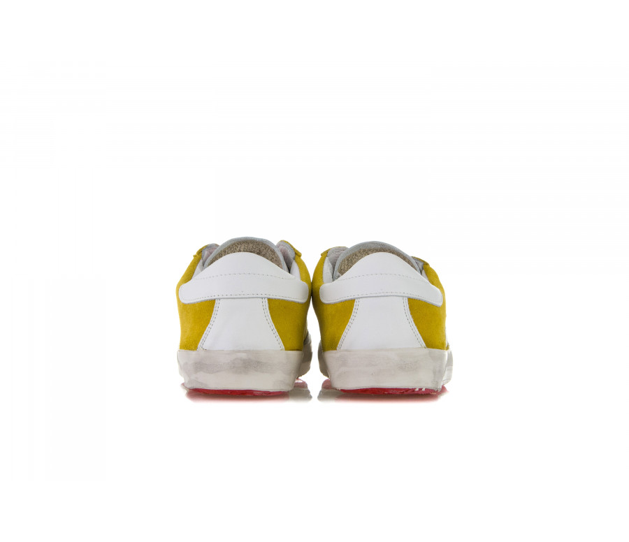 "LOW 1047" Suede & Leather Sneakers