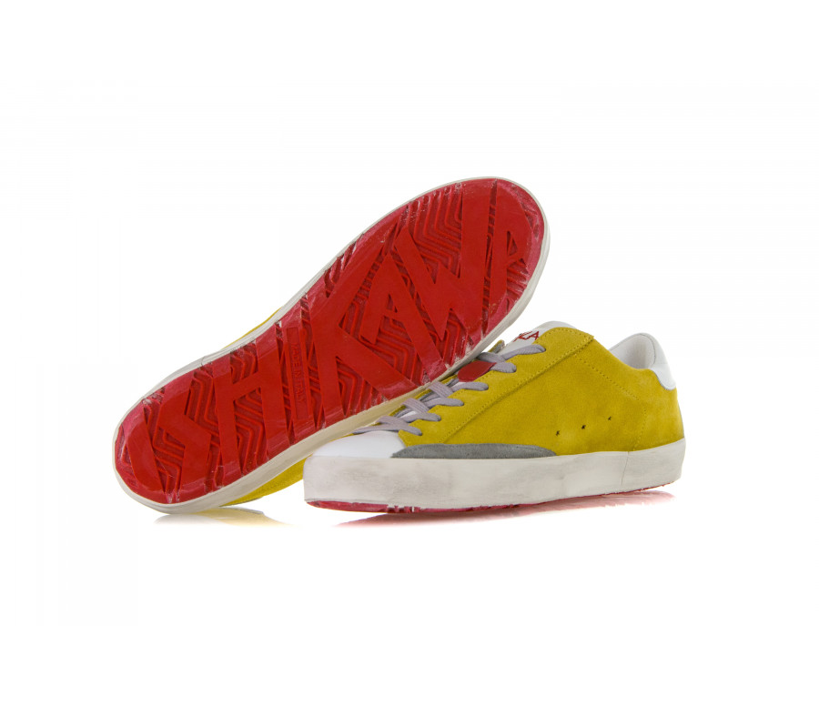 "LOW 1047" Suede & Leather Sneakers