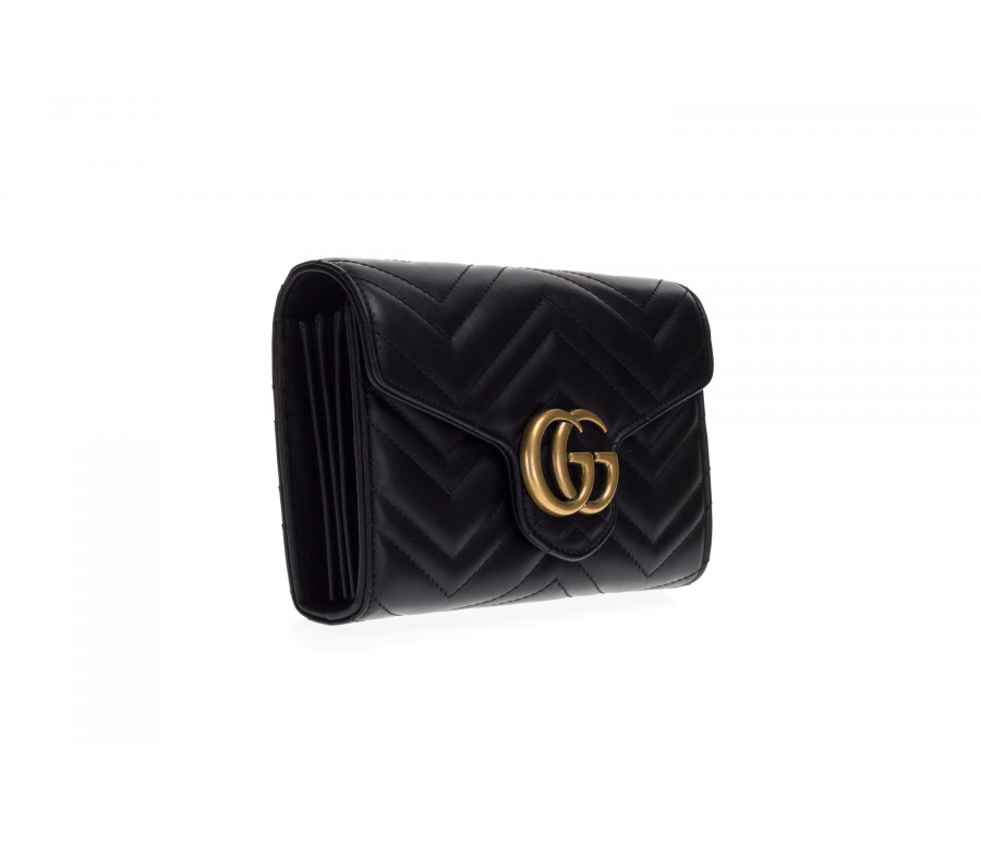 Matelassé Leather 'GG Marmont' Mini Shoulder Bag