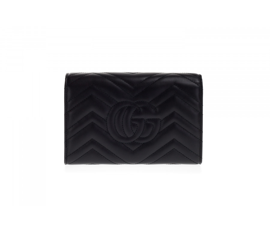 Matelassé Leather 'GG Marmont' Mini Shoulder Bag