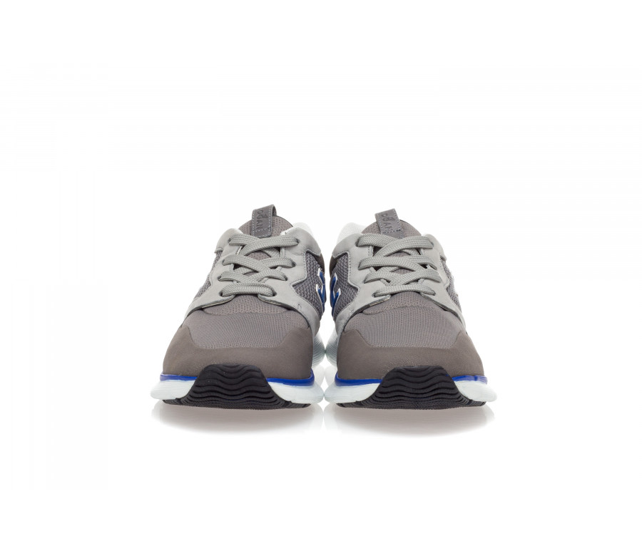 'H254' Technical Fabric & Leather Sneakers