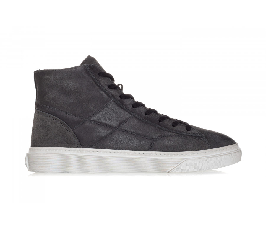 High-top 'H340' Leather Sneakers