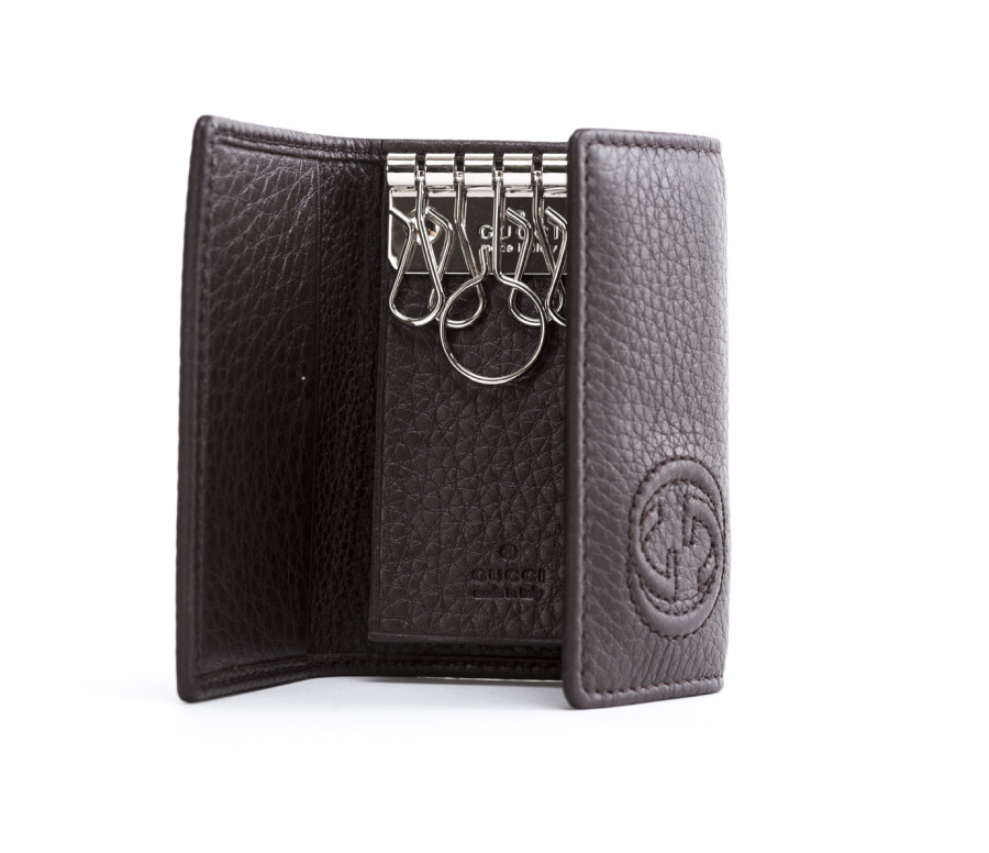 "soho" leather keycase