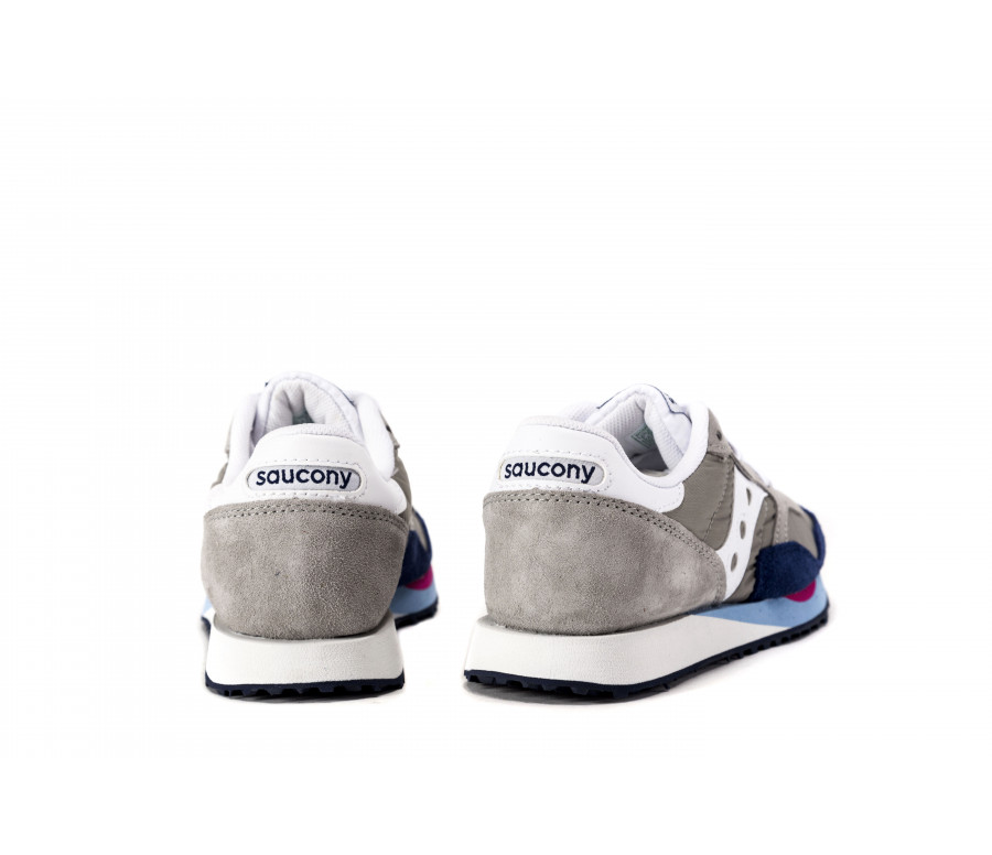 "dxn trainer" suede & fabric sneakers 