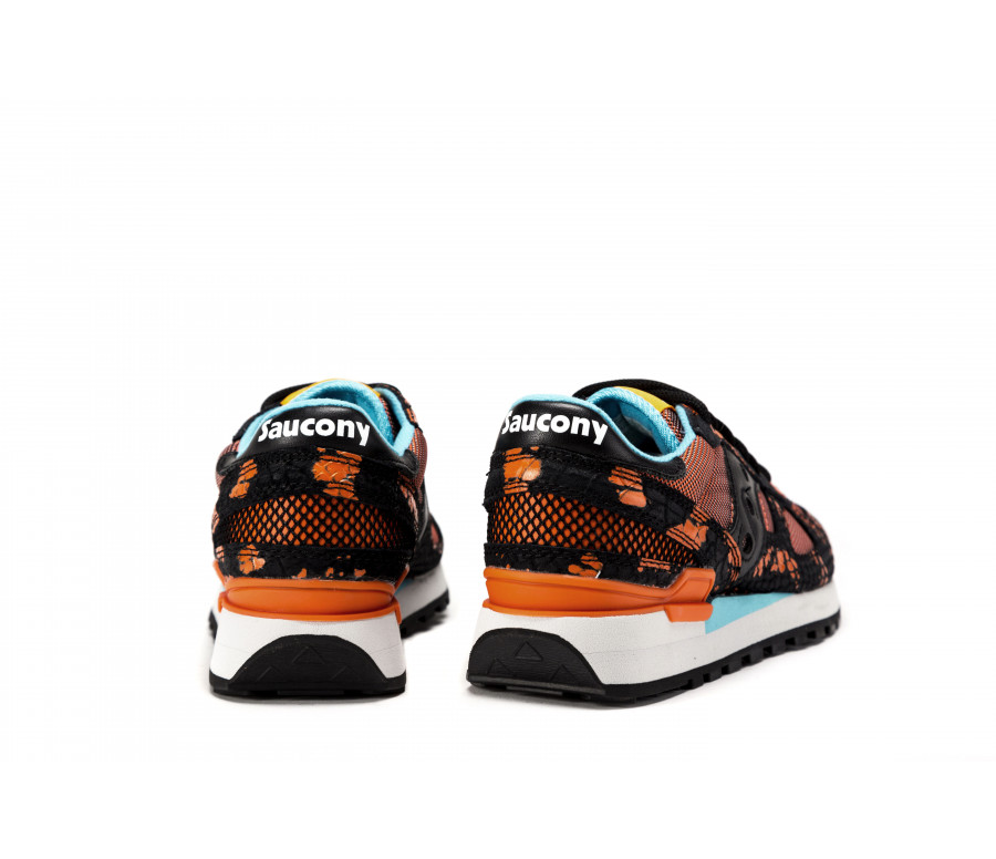 "shadow o' tokyo" suede & fabric sneakers 