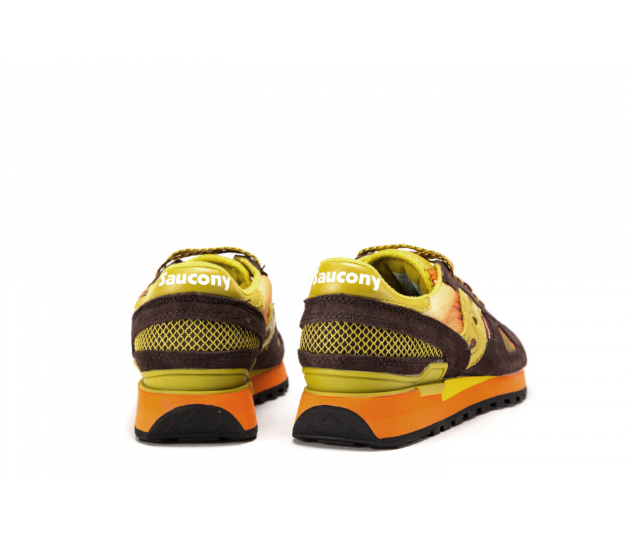 "shadow o' chamonix" leather & fabric sneakers 