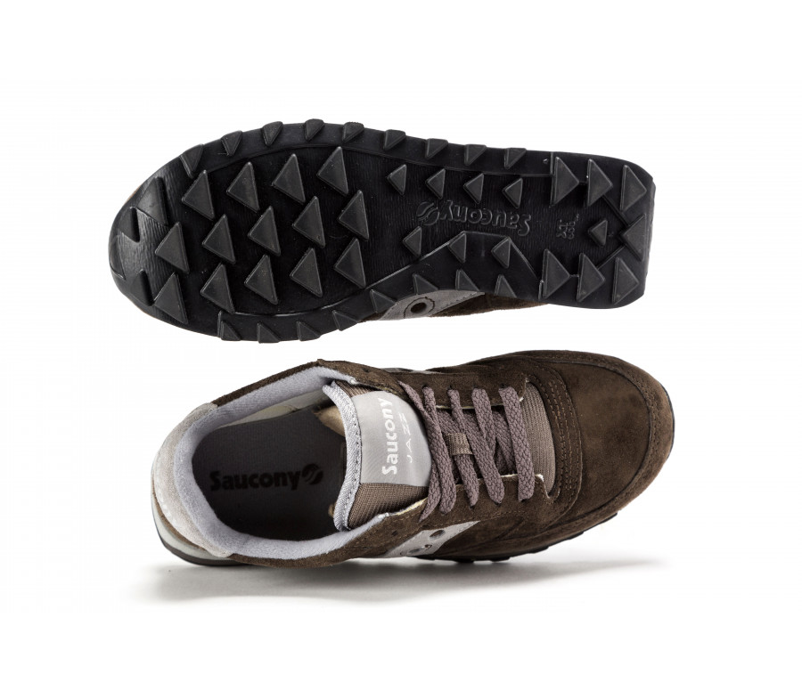 "jazz original" suede & leather sneakers 