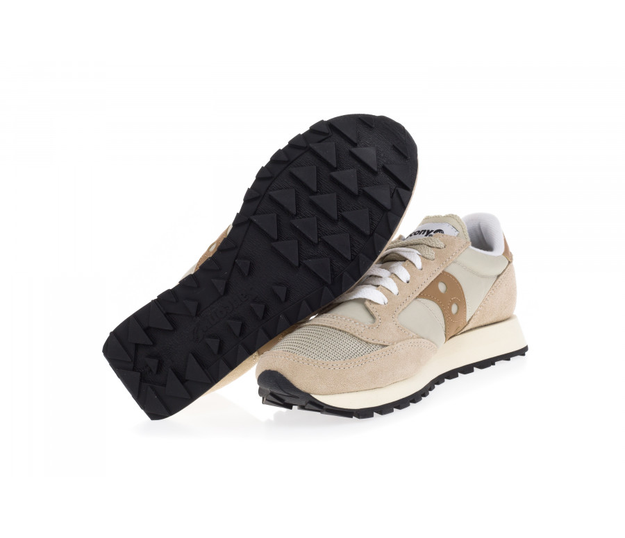 'Jazz Vintage' Technical Fabric And Suede Sneakers
