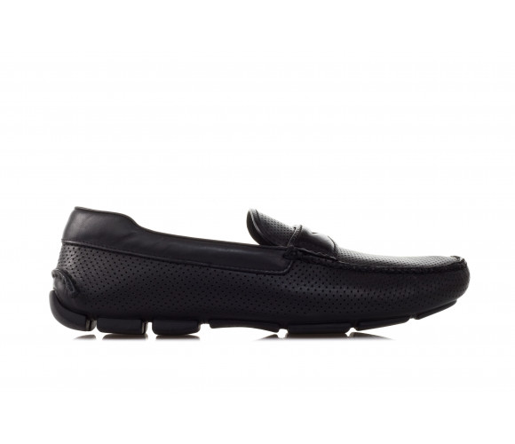 'Novo' Perforated Leather Driver 