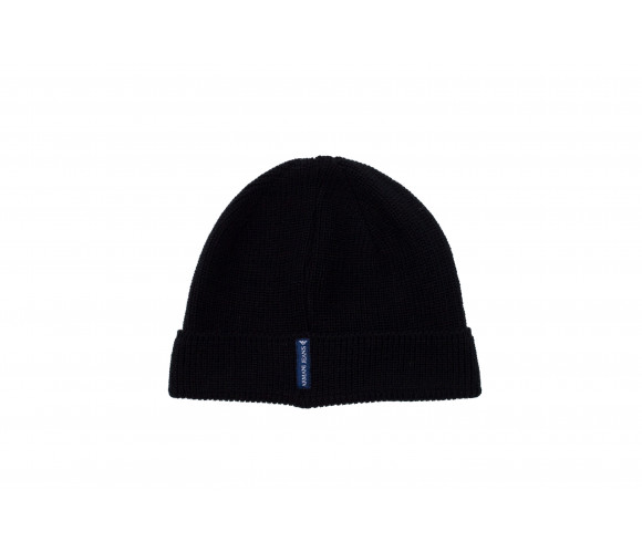 Acrylic Beanie Hat With Label Logo