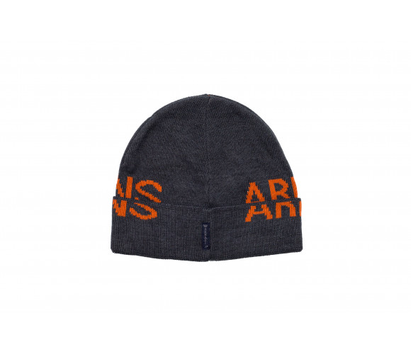 Logo Knit Wool Blend Beanie Hat