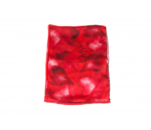 L'Amour' Silk Scarf