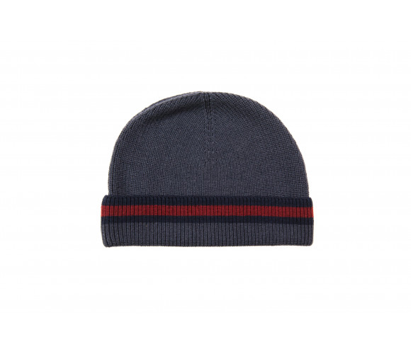 'Web' Wool & Silk Beanie Hat