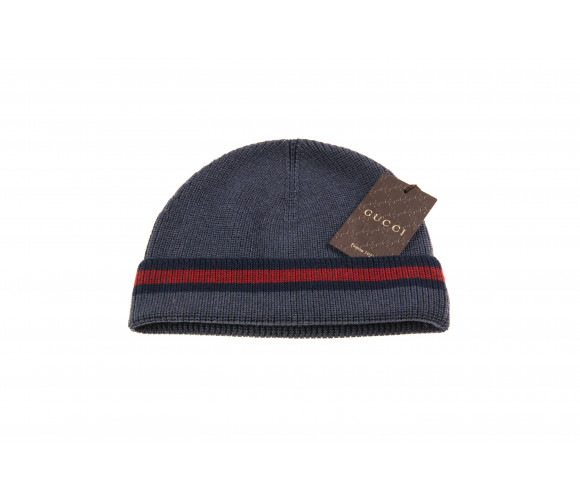 'Web' Wool & Silk Beanie Hat