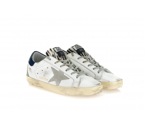 'Superstar' Leather & Pony Hair Sneakers