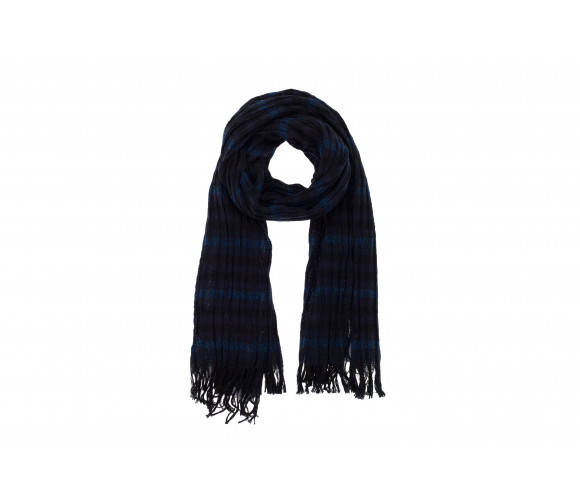 Wool Scarf With Fringes