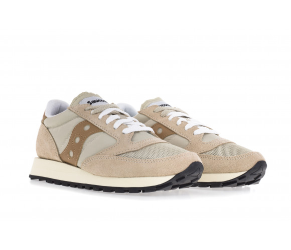 'Jazz Vintage' Technical Fabric And Suede Sneakers