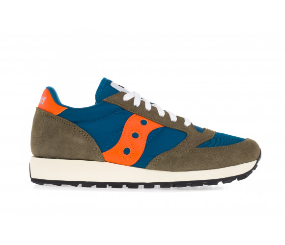 'Jazz Vintage' Technical Fabric And Suede Sneakers