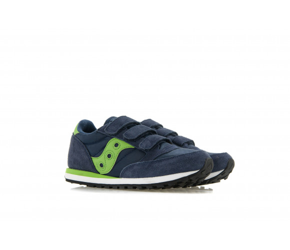 'Jazz Triple Hl' Suede & Fabric Sneakers