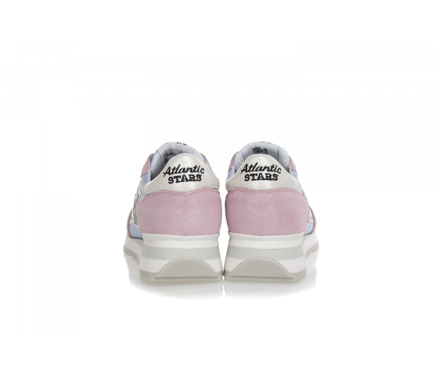 'Gemma' Suede & Technical Fabric Sneakers