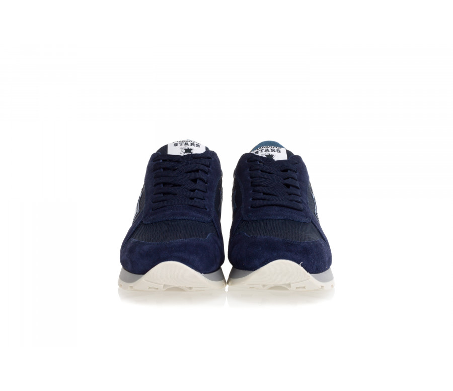 'Sirius' Suede & Technical Fabric Sneakers