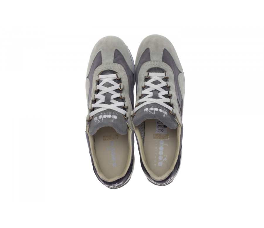 'Equipe Stone Wash 12' Canvas And Suede Sneakers
