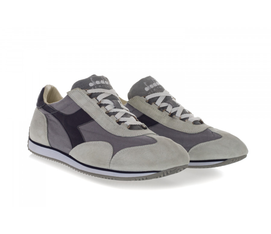 'Equipe Stone Wash 12' Canvas And Suede Sneakers